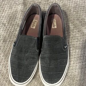 Keds Women’s Slip-On Shoes - Dark Gray